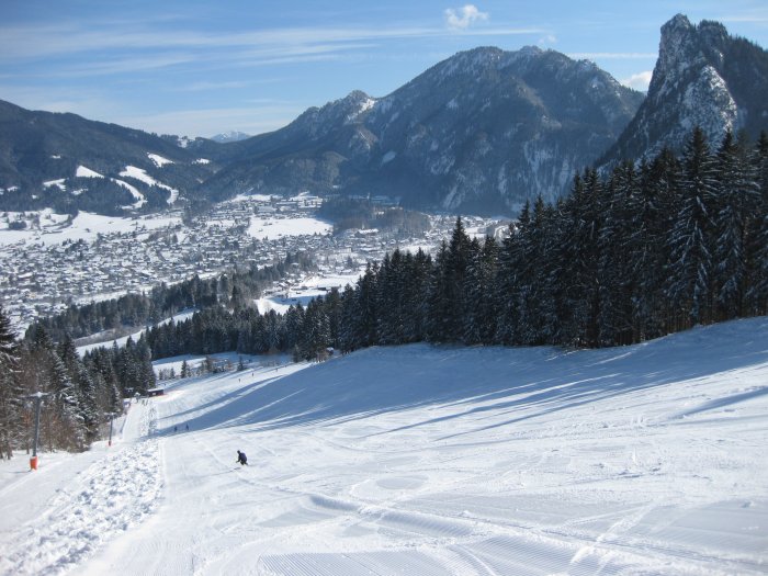 Ski-Alpin in den Ammergauer Alpen